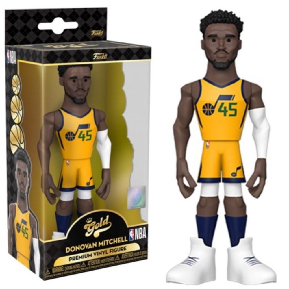 Funko Pop! Gold NBA:Jazz - Donovan Mitchell 5" with Chase